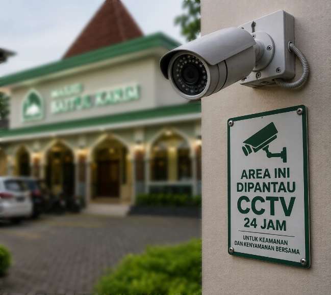 Fasilitas keamanan cctv 24 jam