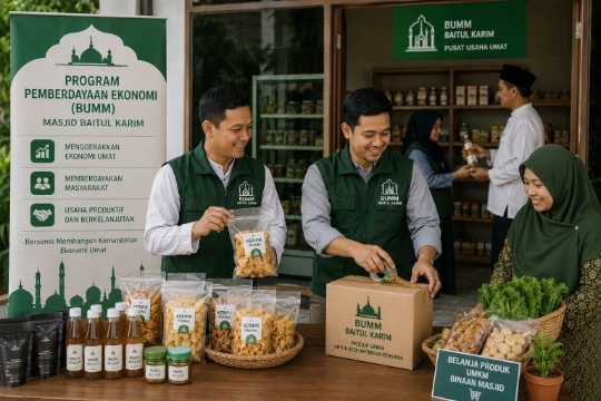 Program Pemberdayaan Ekonomi Masjid Baitul Karim