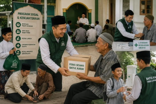 Program Sosial & Kesejahteraan Masjid Baitul Karim